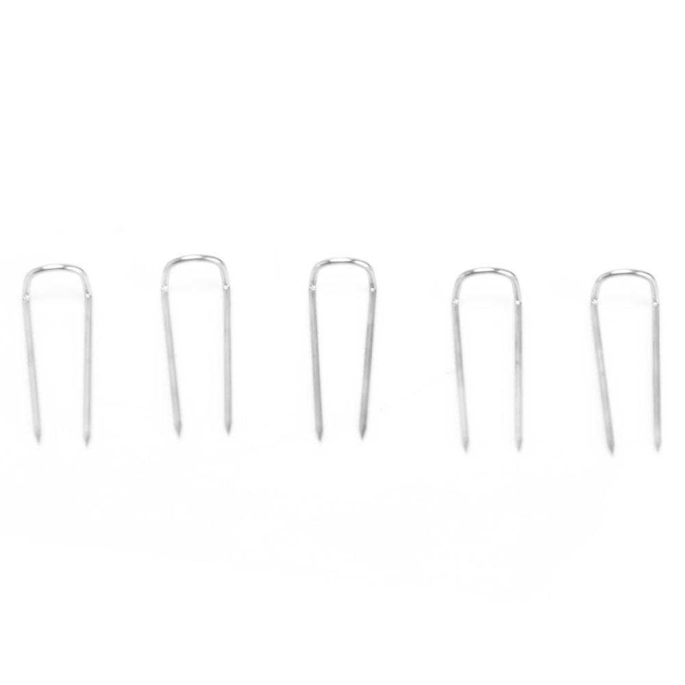 200Pcs Boxed packaging U-shaped Pins U-shaped design Fabric Fastening Pins Fabric positioning work