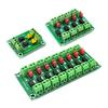 PC817 2 4 8 Kanal Optocoupler İzolasyon Kartı Gerilim Dönüştürücü Adaptör Modülü 3.6-30 V Sürücü Fotoelektrik İzole Modülü