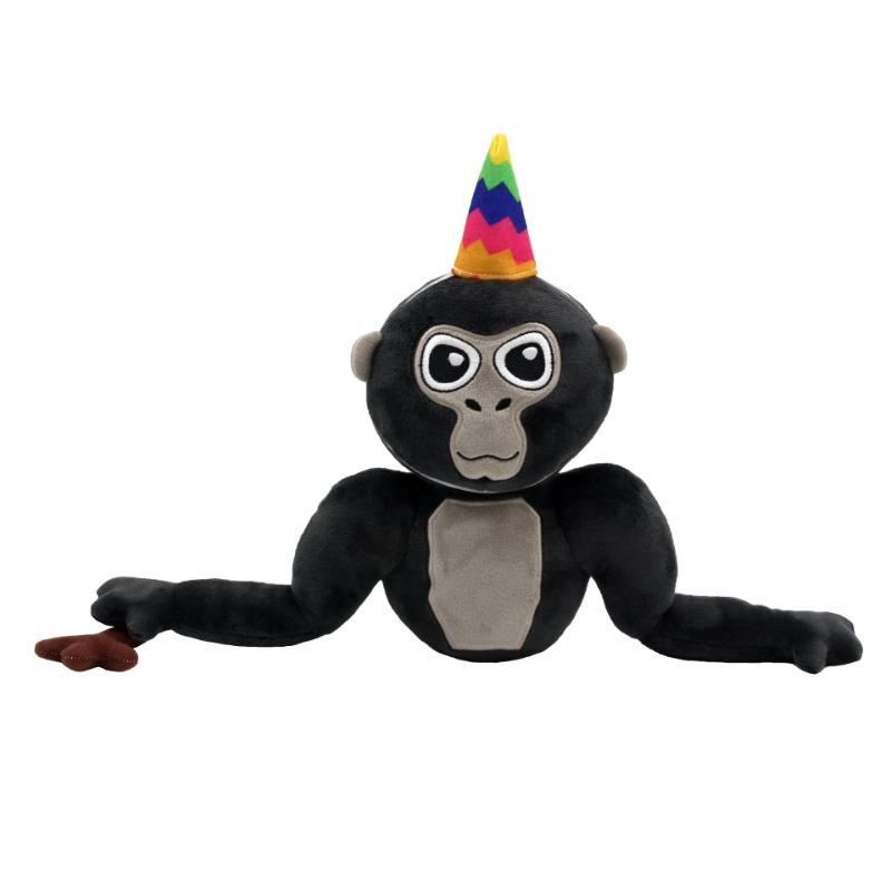 28cm Gorilla Tag Plüschtier Buntes Gorilla Tag Monke Anime Plüschtiere Weiche Kuscheltiere Puppen Heimdekoration Mädchen Geschenke