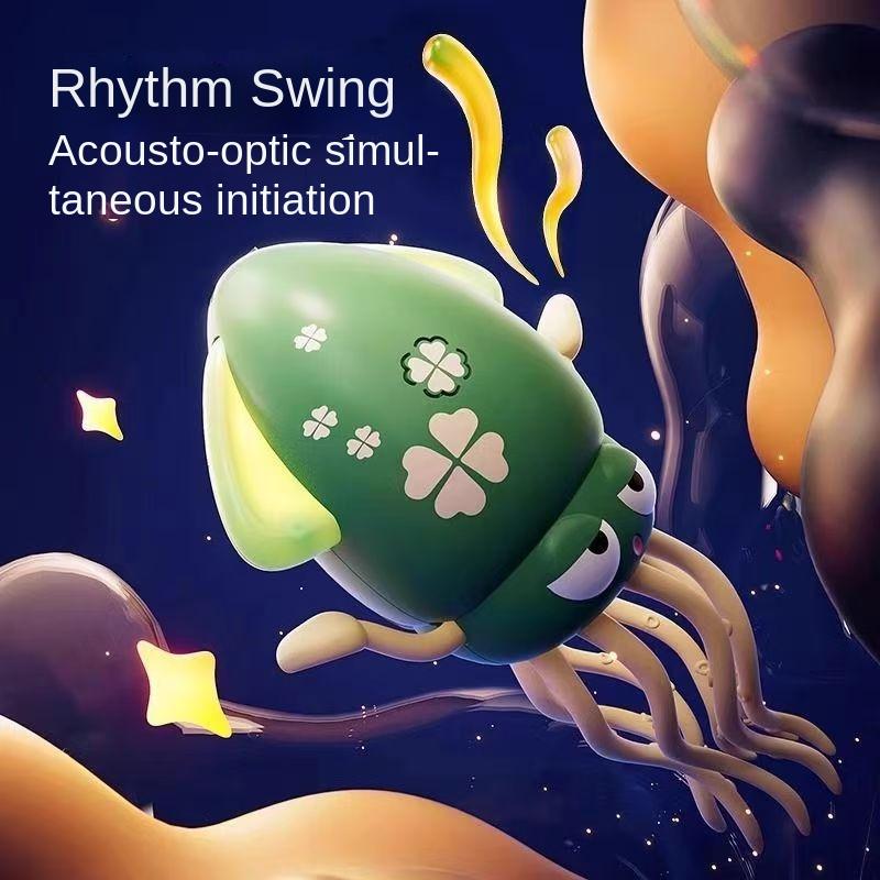 Latest Dancing Octopus Kid Electronic Pet Playthings Cartoon Interactive Development Moving Education Baby Toddler Playthings Dancing Octopus Gift
