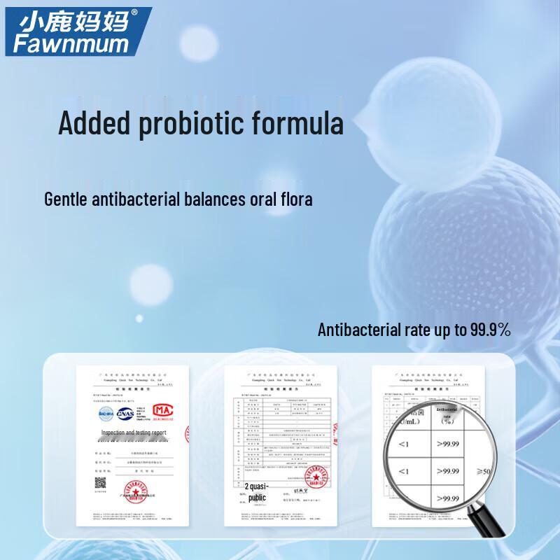 Kleine Reh Mama Tragbare Fruchtmundspülung