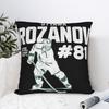 Rozanov 81 Hockey Romance Heated Rivalry Pillowcase Printed Cushion Cover Decoration  Throw Pillow Case Cover Home Zippered 18"