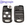 Jingyuqin Telecomando Pieghevole a Scatto Guscio Chiave Auto per Toyota Yaris Carina Corolla Avensis Copertura Toy43 Toy47 Toy48 Con Pulsanti