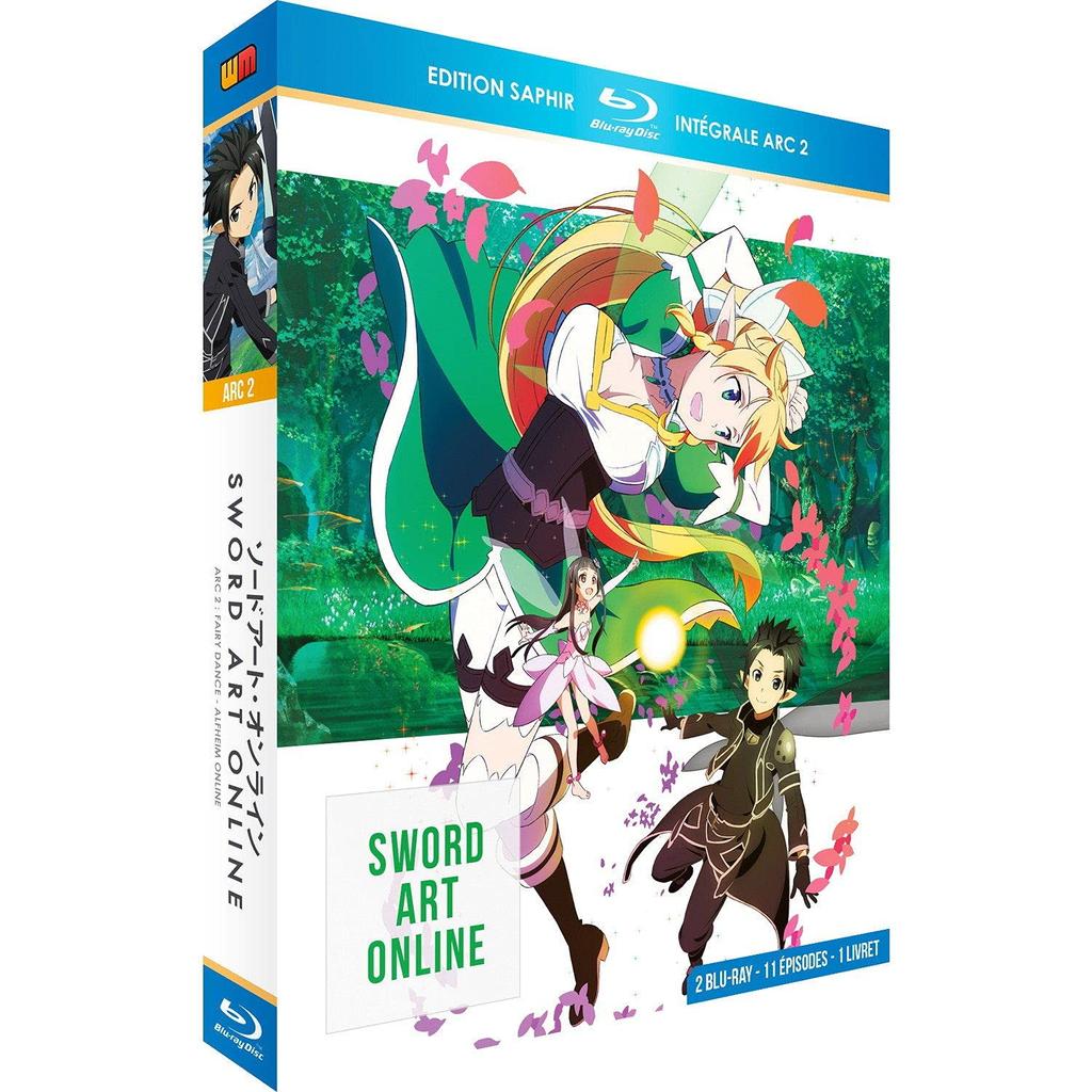 Sword Art Online Arc 2 Edition Saphir Livret - (ALO) - [2 Blu-ray] + [Édition Saphir]