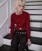 Rosefrantz Classic Knit Cardigan [Burgundy]