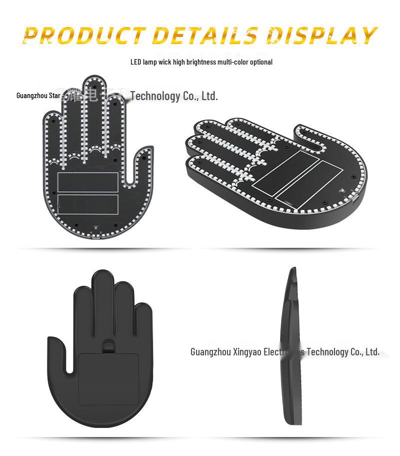 Phantom 7 Multi-Mode Dynamic Gesture Rear Window Warning Light