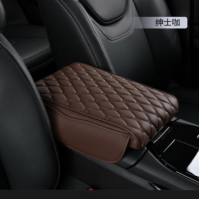 1Pc Popular Car Good Things Car Heightening Storage Armrest Box Pad Memory Cotton Car Storage Box Pad Heightening Pad