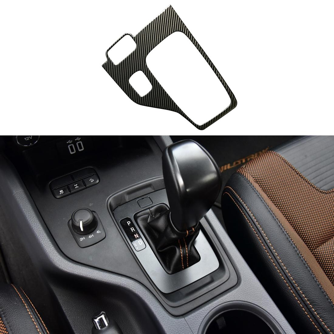 

Подходит для аксессуаров Ford Ranger 2015 2016 2017 2018 1 шт. Цвет карбонового волокна Нержавеющая накладка на панель кнопок переключения передач Left Hand Side