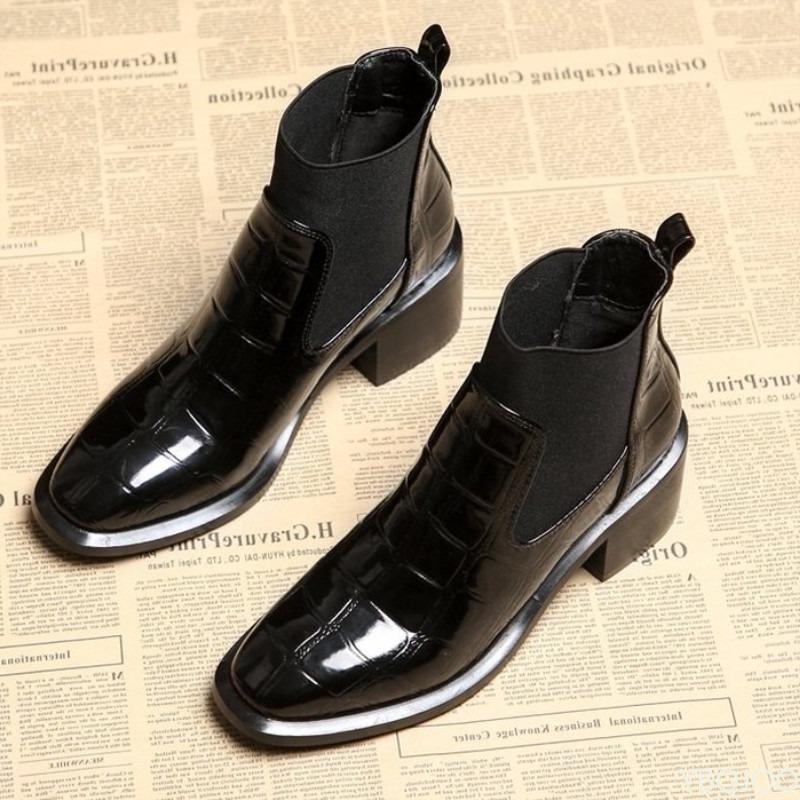 Fashion Women's  Autumn/Winter Mid Heel Boots Round Toe High HeelsSimple comfortable versatile casual Women's Boots