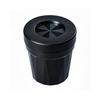 Rotating Lid Car Ashtray Plastic Metal Integrated Mini Smoke Holder Windproof Odor Isolation for Vehicle Desktop Home Gift
