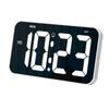 10.8inch Wall Clock USB Power LED Digital Wall Clock with Calendar Display, Adjustable Brightness