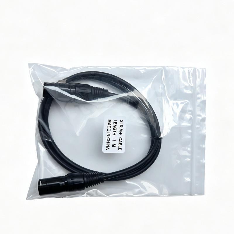 Color Coded Xlr Audio Cable Set Gold Plated Connectors Durable Jacket For Studio Recording Stage Live Dj Events Performances