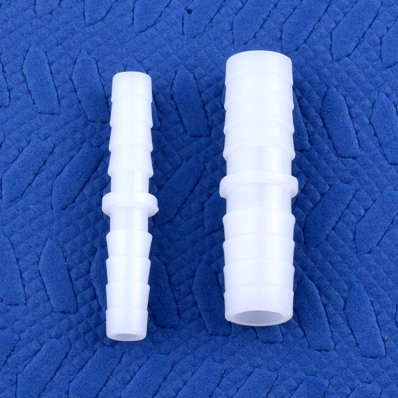 10Pcs/Lot 4~14mm Equal Dia Direct Connectors Food Grade Plastic Hose Joints Aquarium Tank Adapter Air Pump Hose Pagoda Joint Water Pipe Fittings