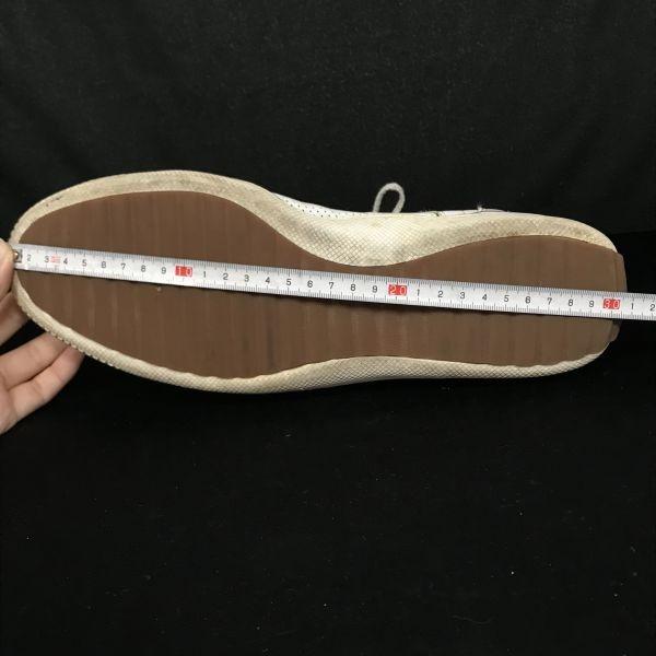 Lotto Halbschuhe aus Leder 27.5 USA9.5 weiß Straight Tip(GEBRAUCHT)