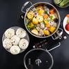 Maxcook 304 Stainless Steel Steamer & Soup Pot