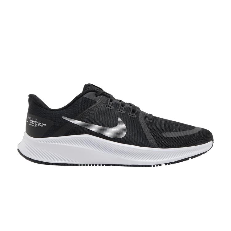 Nike Quest 4  Black White  44