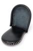 Coin Genuine Coin Horseshoe Hand Case, Leather, Purse, Leather, Cowhide, Handmade, Shape, Stitched, Compact, Men's, Women's, Li&Li (Black)