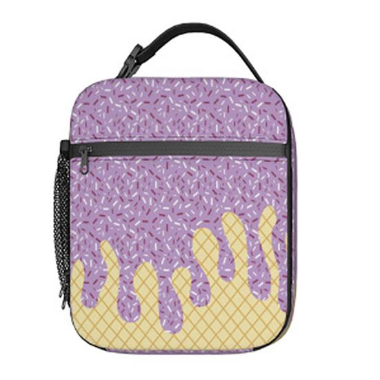 

Сумка-термос для ланча с усиленной ручкой, большой вместимости, трехслойная конструкция, водонепроницаемая, легкая сумка-тоут