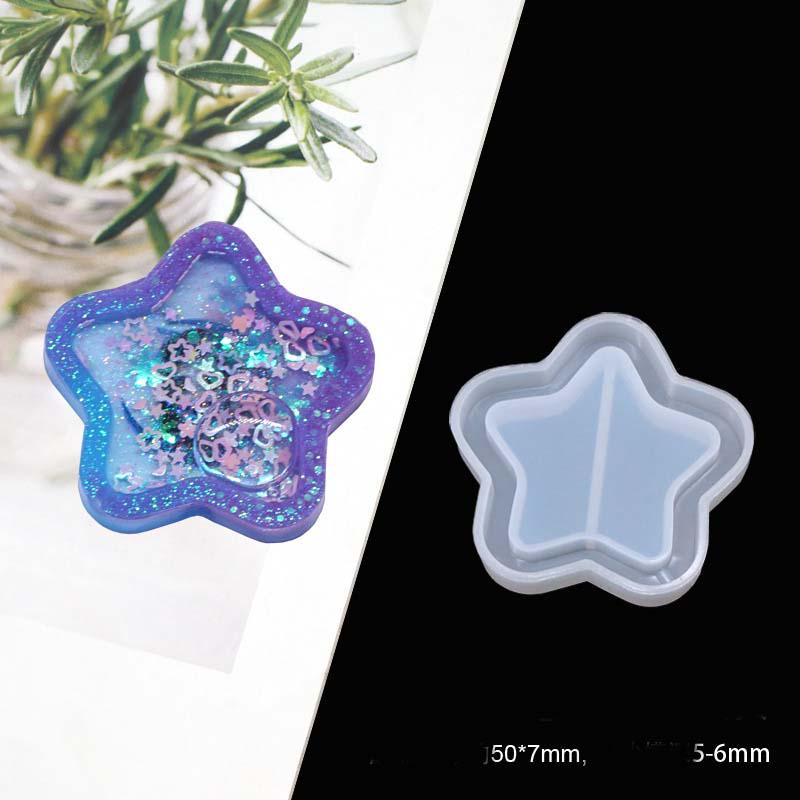 Kawaii Resin Key Chain Mold Silicone Strawberry Epoxy Charms DIY Shaker Kawaii Resin Key Chain Mold Silicone Strawberry Epoxy Charms DIY Shaker