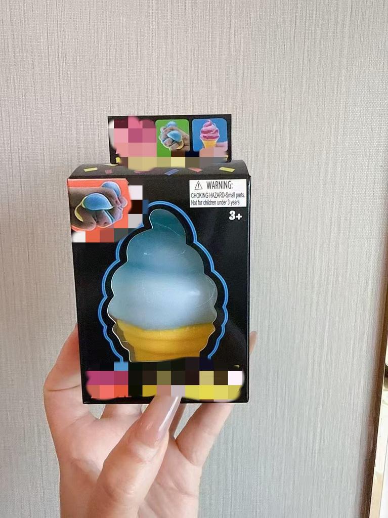 Latest Model Maltose Pinch Music Ice Jellyfish Pinch Music Slow Rebound Release Stress Relieving Toy