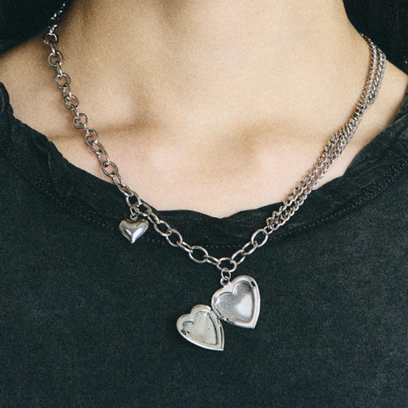 SCALETTO SBW006 Two Hearts Necklace