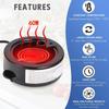 Melt Glue Pot 40W 200°C Fits Sticks and Pellets 25ml Electric Skillet for Hair