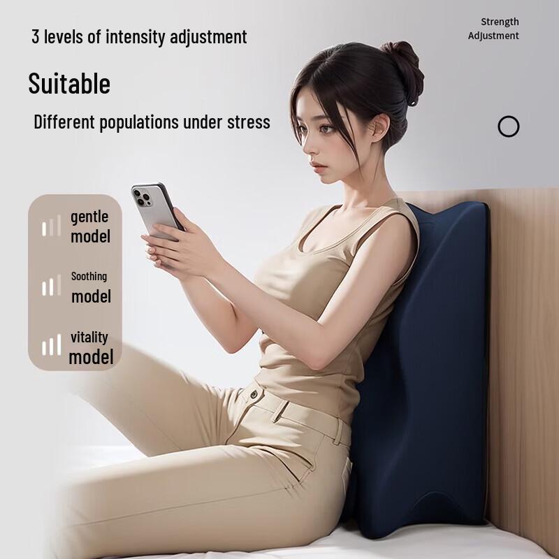 Aux Rechargeable Massage Napping Pillow & Lumbar Support CN Plug (adapter Included)