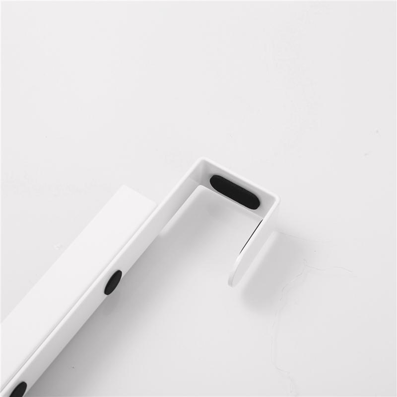 Over The Door Hooks Hanger, Foldable Over Door Drying Laundry Rack Hooks For Hanging Clothes With 6 Groves, 2 Pack-A68E