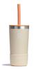 Stainless Steel Kids Tumbler with Straw Lid, 12oz (354ml) Coconut Design, Insulated Water Bottle (Official Japanese Product)