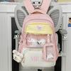 Schoolbag Dopamine Transparent Pain Bag Backpack 1011 New Trendy Large Capacity Niche ins Middle and High School Student School Bag