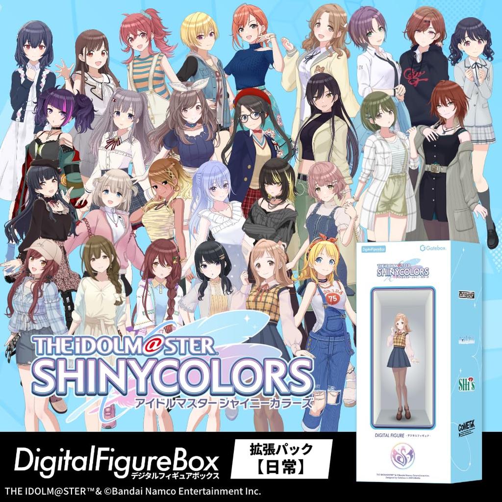 Gatebox Digital Figure Expansion THE Shiny Colors Pro Cometic Daily Pack IDOLM@STER [283 Life]