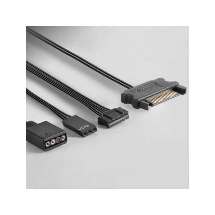 Ventilateurs boitier - mars gaming - mf-3d rgb - 12cm - blanc - flux d'air puissant et silencieux