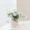 Simulated Embroidered Ball Artificial Flower Potted Plant Decoration Restaurant Tabletop Home Floral Atmosphere Decoration