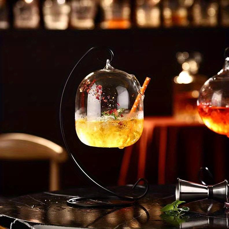 Creative Cocktail Glass-11.8 Oz Clear Wine Glass Suitable Bars Pubs Clubs Restaurants Home Summer Drinks Parties