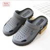 Vietnamese Style Warm Slippers Wentu Sandals Dual-Purpose Shoes Men'S Fashion Outdoor Indoor Two-Color Mesh Hole