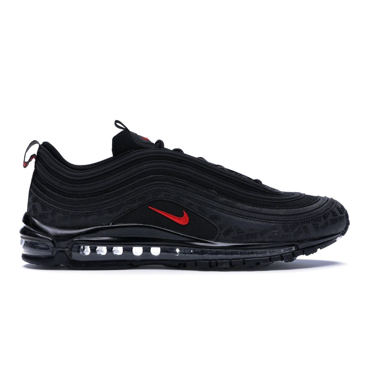 

Nike Air Max 97 Черные мужские кроссовки Университет-красно-черные AR4259-001