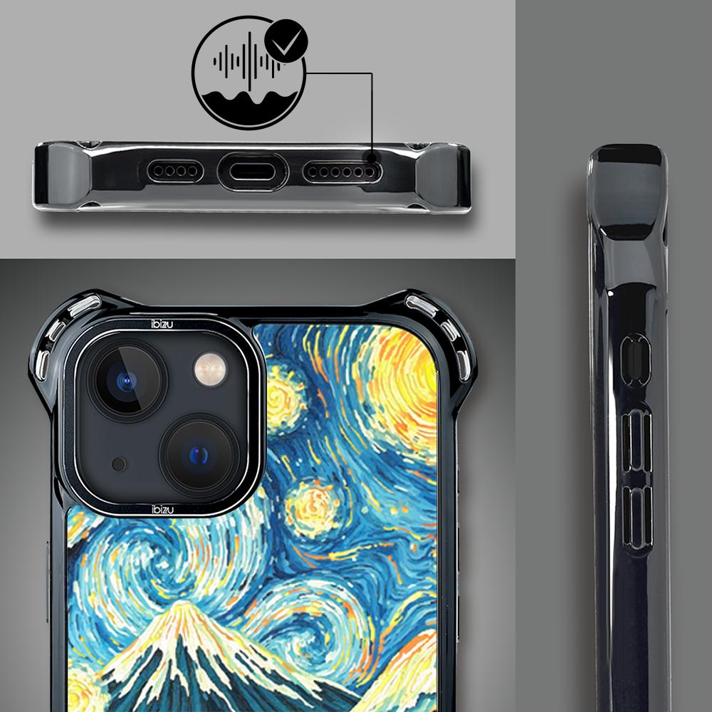 Etui Iphone 13 Ibizu Dropguard Ultra Z Magsafe, Van Gogh, Gwieździsta Noc