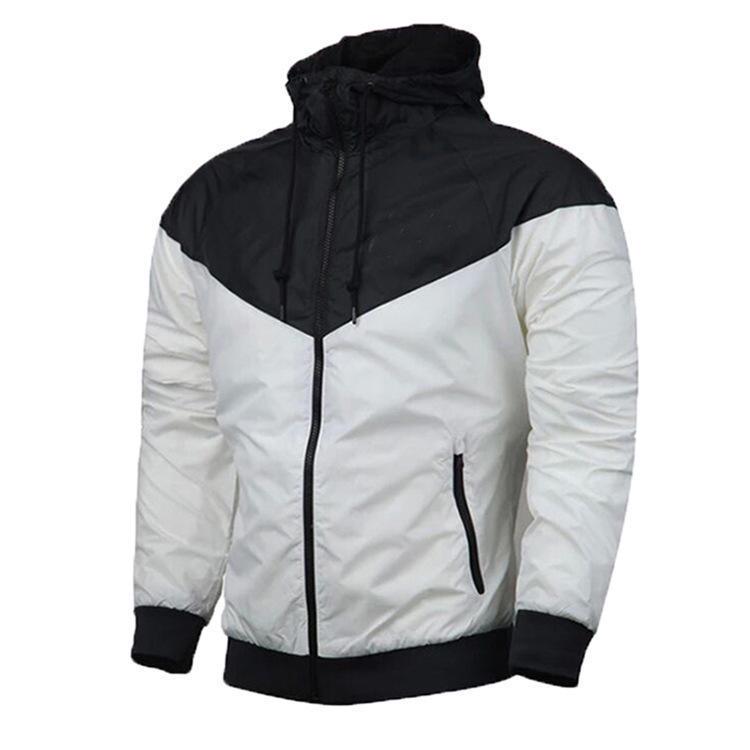 Frühling Herbst Jacke männer Slim Mantel Langarm Sport Mantel Freizeit Zipper Dünne Windjacke