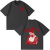 T-shirt Grafica Vintage Lavata Ryan Castro Sende Tour 2026 Uomo Donna Maglietta Stampata Estiva Casual Moda Abbigliamento Top Alta Qualità Streetwear