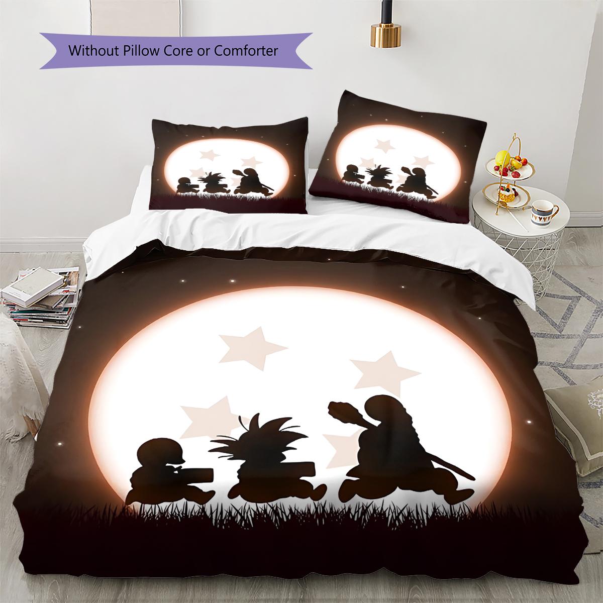 

Дитячий Плед-Ковдра Комплект Постільної Білизни Зворотний Бік Наволочка Домашній Декор Подарунок на День Народження (1 * підковдра + 2 * наволочка, без наповнювача) 135x200cm