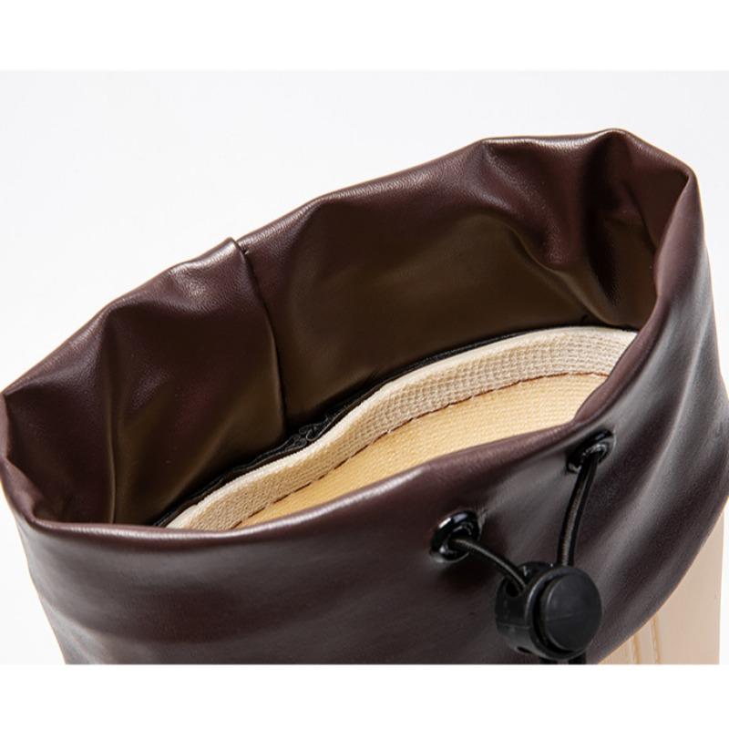 Damskie buty robocze kuchenne do połowy łydki na zimę do noszenia na zewnątrz ze ściągaczem w cholewce damskie buty przeciwdeszczowe