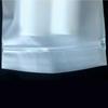 50 szt. CPE Matowa Samozamykająca się Torba Pogrubiona 0,16 mm Półprzezroczysta Torba z Uchwytem Kostnym Odzież Pyłoszczelna Plastikowa Zamykana na Zamek Błyskawiczny Torba do Pakowania