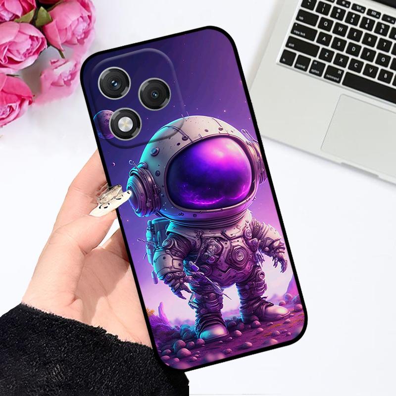 For Honor 400 Lite 5G Soft Phone Case ABR-NX1 Cartoon Printing Silicone TPU Back Coque Cover For Honor 200 Lite Protector Shells
