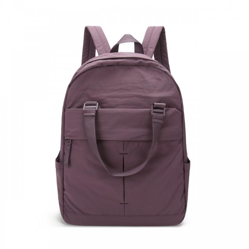

Outdoor Travel Large Capacity Backpack Leisure Splash Proof Men Women Students Japanese фіолетовий