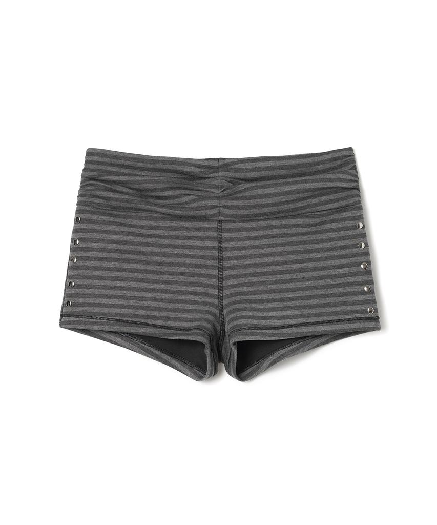 MILLO WOMEN Jersey Micro Shorts [Charcoal]
