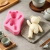 Silicone Bear Cake Molds For Baking Chocolate Candy Jellies With Cute Kicking Leg Design Easy To Releases For Home Kitchens