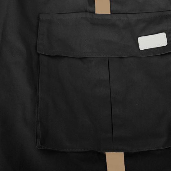 Men Pants with Multi Pockets Drawstring Elastic Waist Wide Leg Loose Cargo Pants Daily Solid Color Sweatpants for Outdoor Hiking Camping