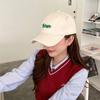 Vintage lettering cap, ball cap, unisex hat, soybean hat