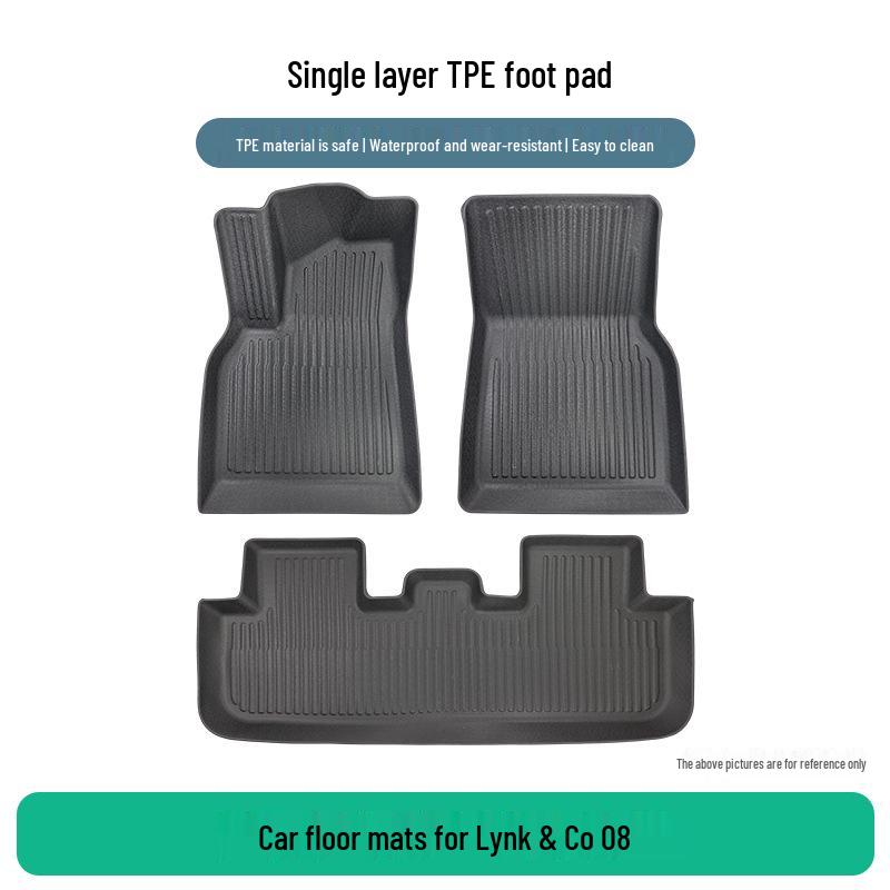 Lynk & Co 08 TPE Scratch-Resistant, Anti-Wrinkle Floor Mats
