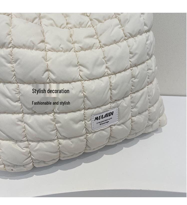 Women's Puff Crossbody Bag - Autumn/Winter Large Capacity Quilted Tote